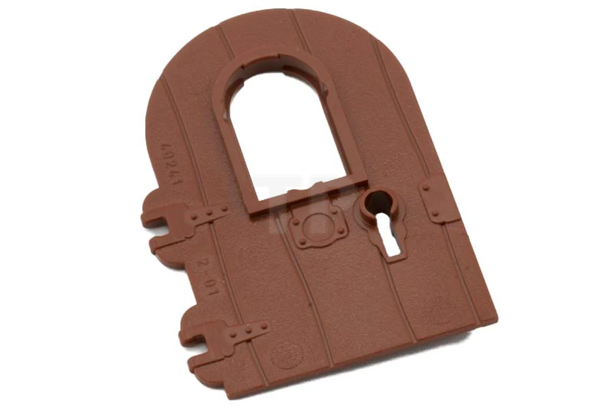 LEGO&reg; 4219729 - 40241 - Deur 1 x 4 x 6 Rond blad met venster en sleutelgat, niet versterkte rand