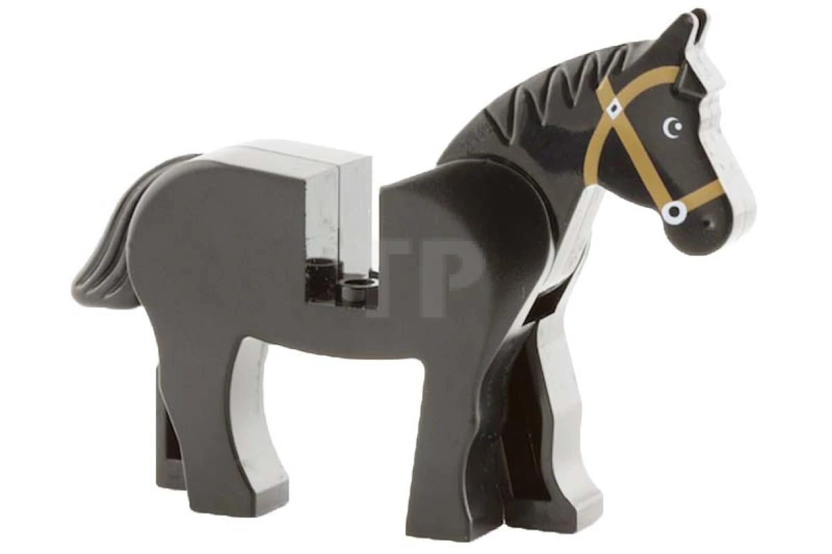 LEGO&reg; 4587388 - 4493c01pb07 - Paard met Hoofdstelpatroon