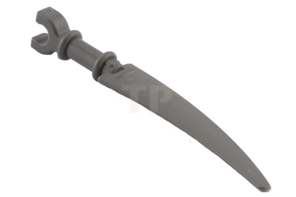 LEGO&reg; 4509194 - 59229 - Minifig, Weapon Sword, Scythe Blade with Clip Pommel