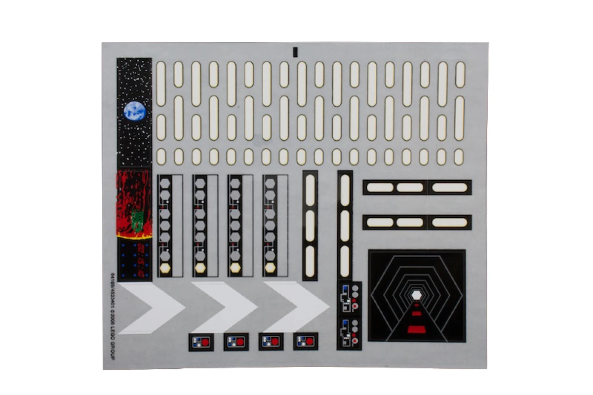 LEGO&reg; 4533401 - Aufkleber für Set 10188