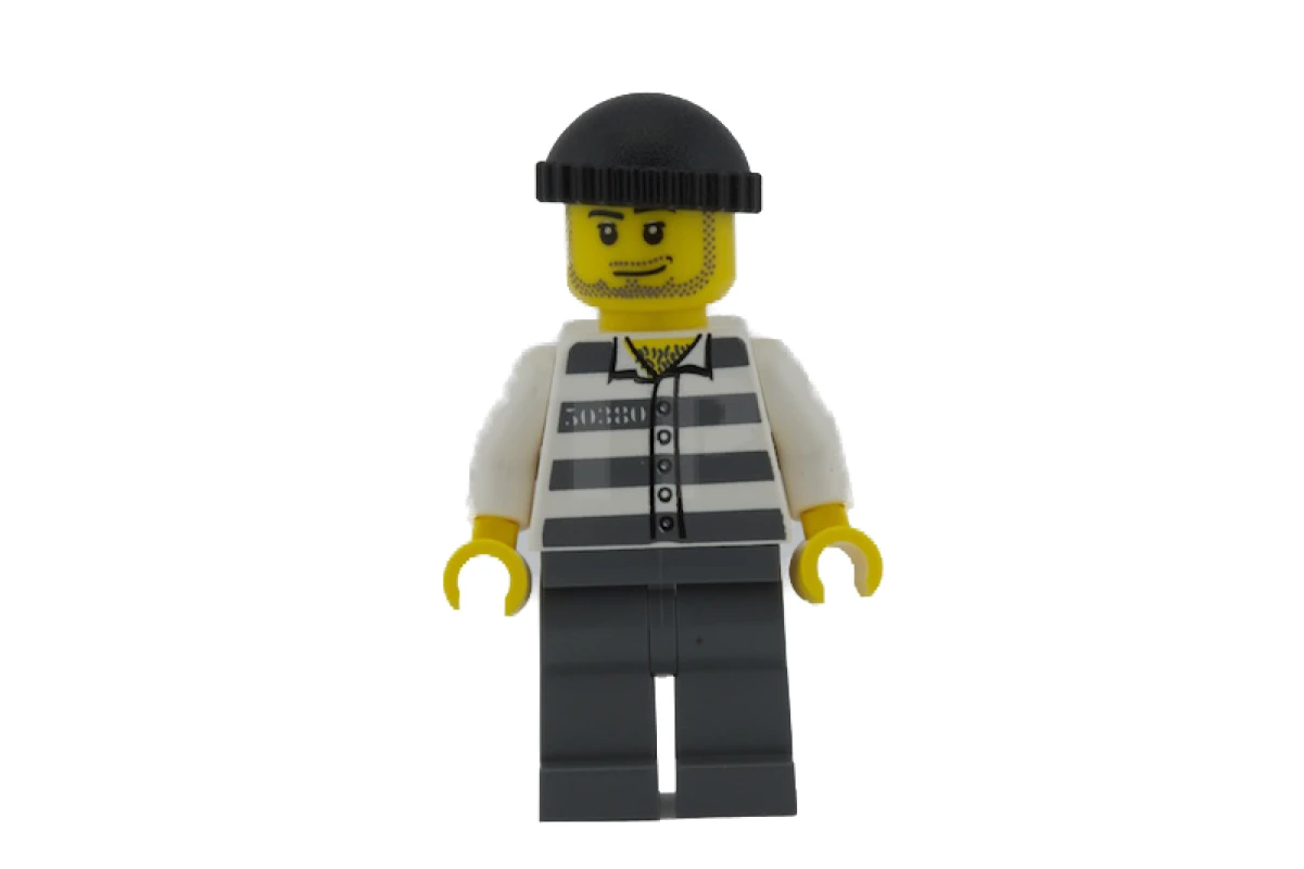 LEGO&reg; cty0200 Jail Prisoner