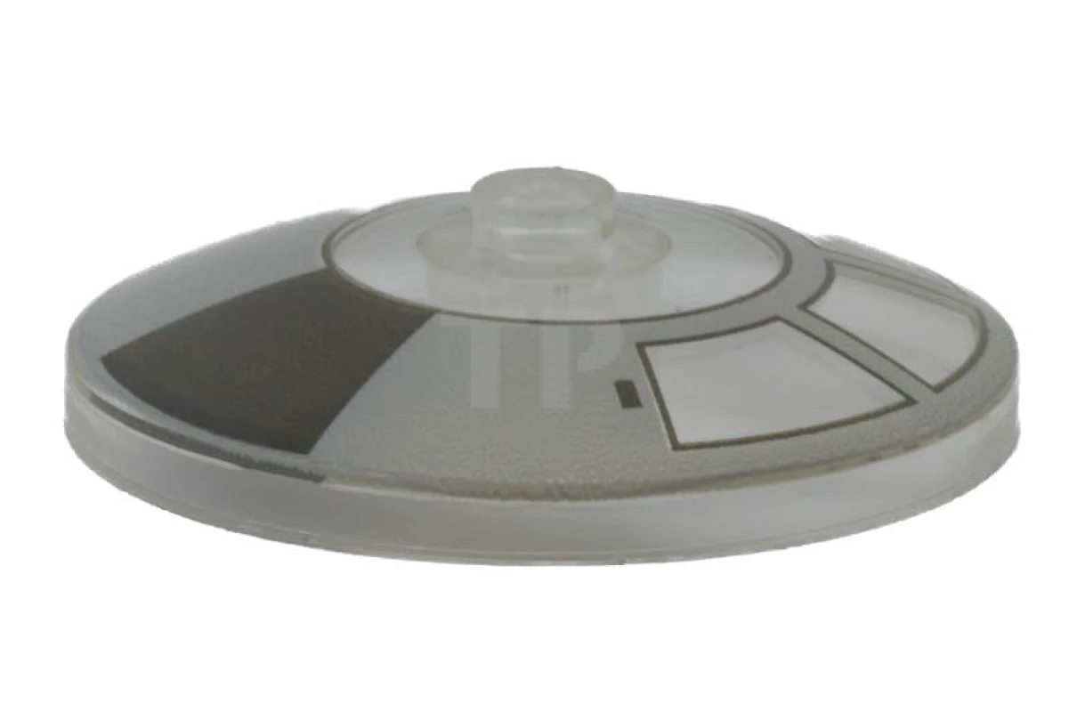 LEGO&reg; 4631480 - 3960pb021 - Dish 4 x 4 Inverted with Millennium Falcon Cockpit Pattern