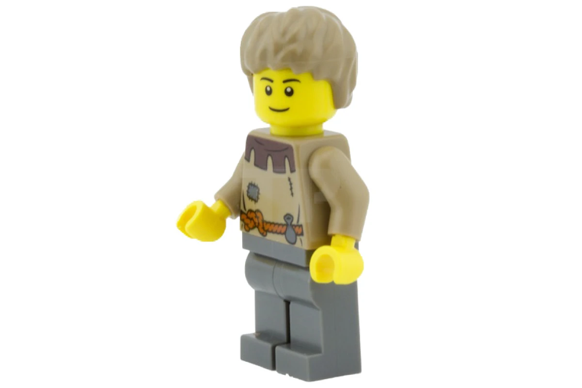 LEGO&reg; cas410 Peasant Male Young