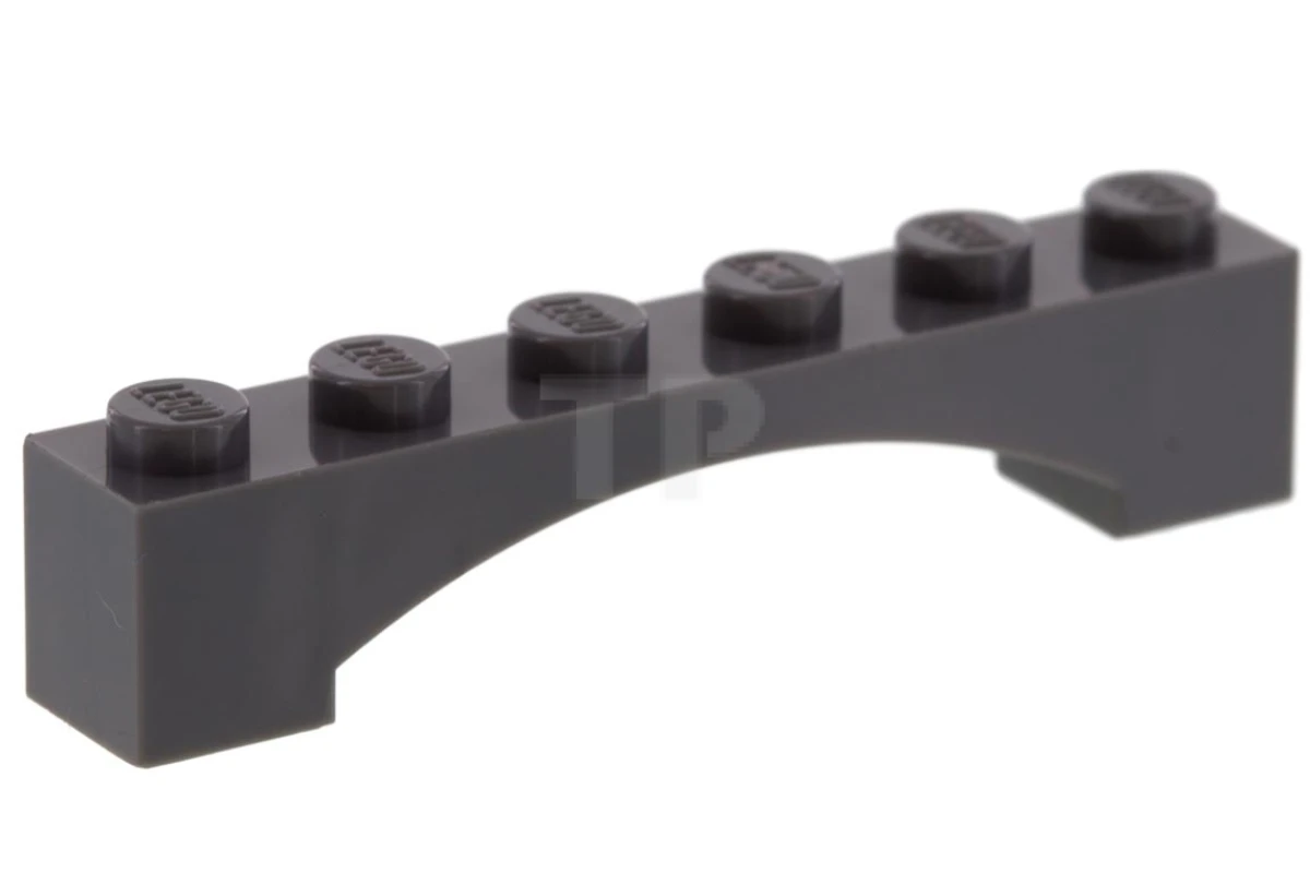 LEGO&reg; 4620760 - 92950 - Brick 1 x 6 Arch - Raised
