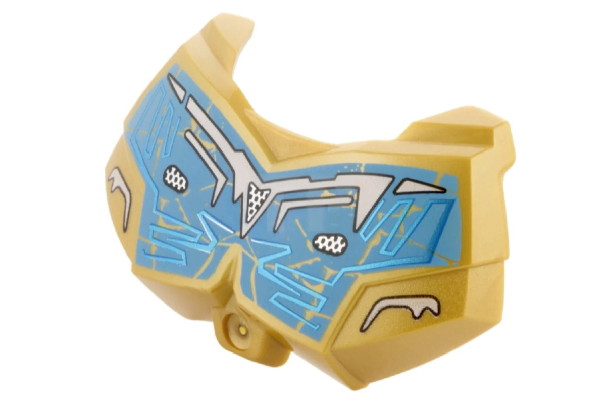 LEGO&reg; 98603pb015 - 6102654 - Hero Factory Chest Armor Small with Blue and White Pattern