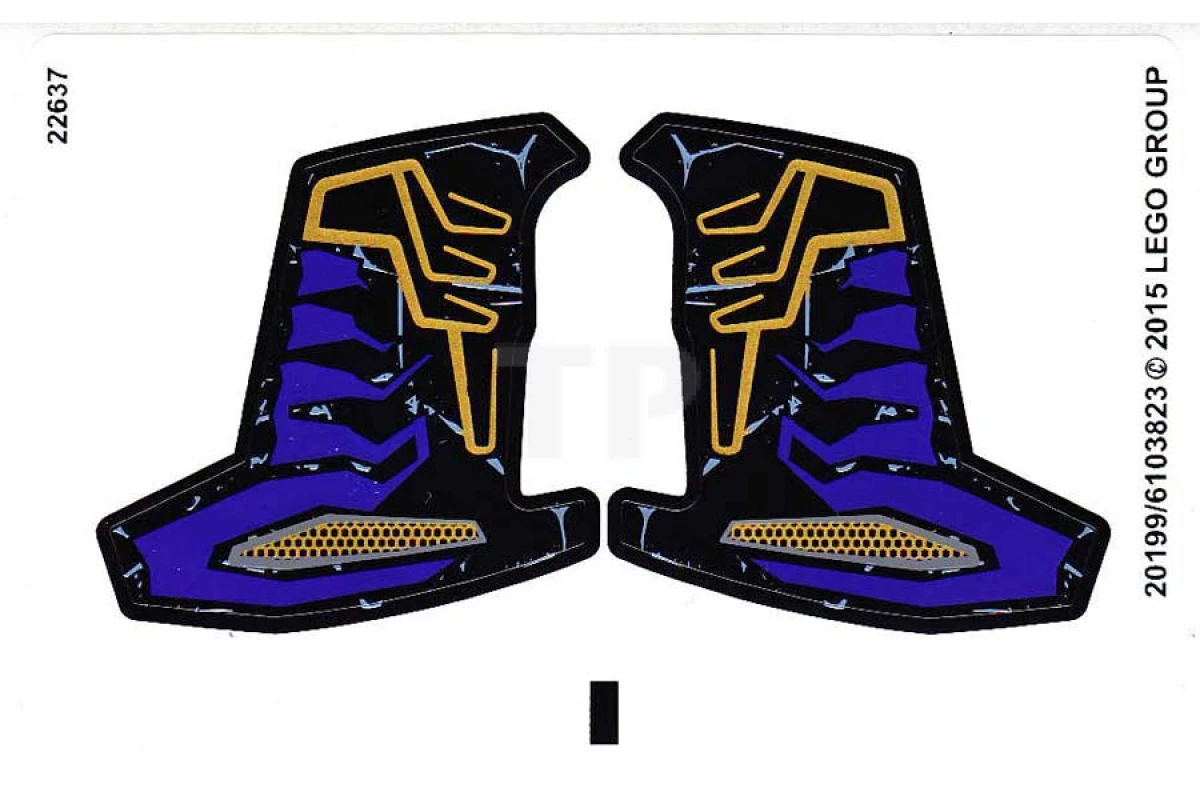 LEGO&reg;  - Sticker voor set 70789