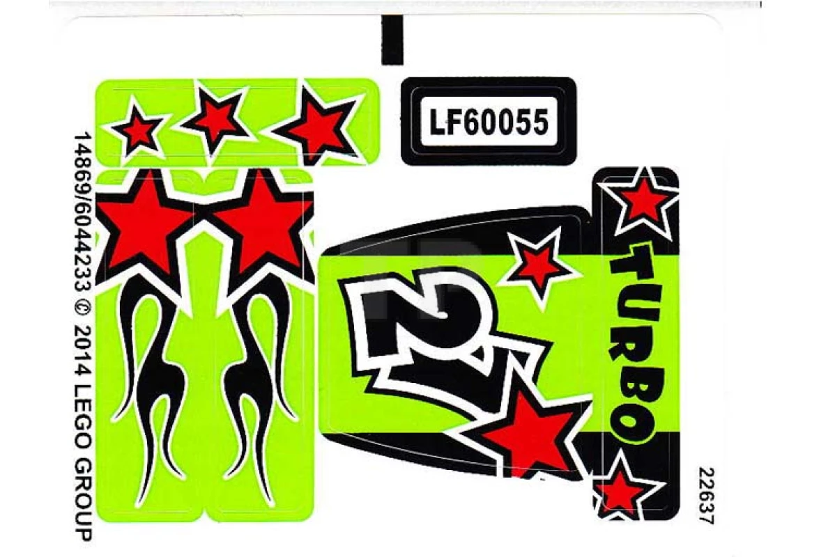 LEGO&reg; 6044233 - Sticker for Set 60055