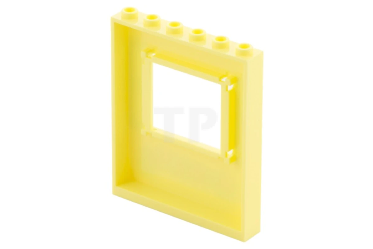 LEGO&reg; 6116532 - 15627pb008 - Panel 1 x 6 x 6 with Window with Shutters and Flower Box Pattern