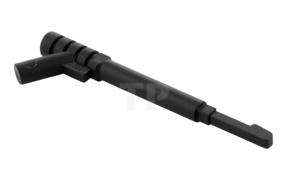 LEGO&reg; 6043130 - 13591 - Figine, arme Pistolet lance avec gâchette quadrillée et base de lance épaisse.