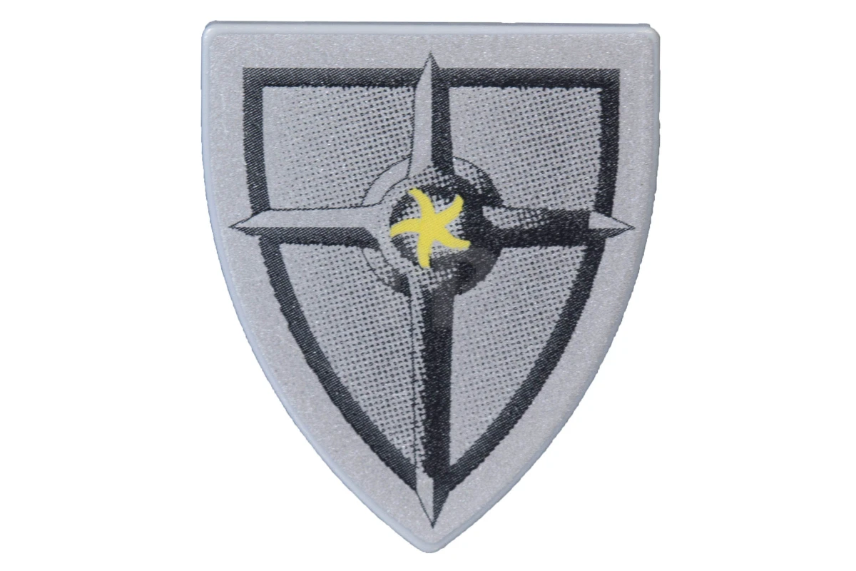 LEGO&reg; 4294706 - 3846pb023 - Escudo triangular con dibujo de estrella de herrero