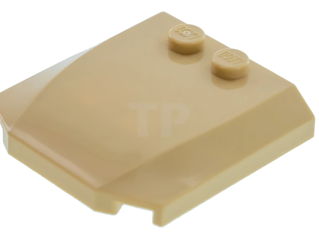 LEGO&reg; 6253319 - 45677 - Plate 4 x 4 x 2/3 Triple Curved