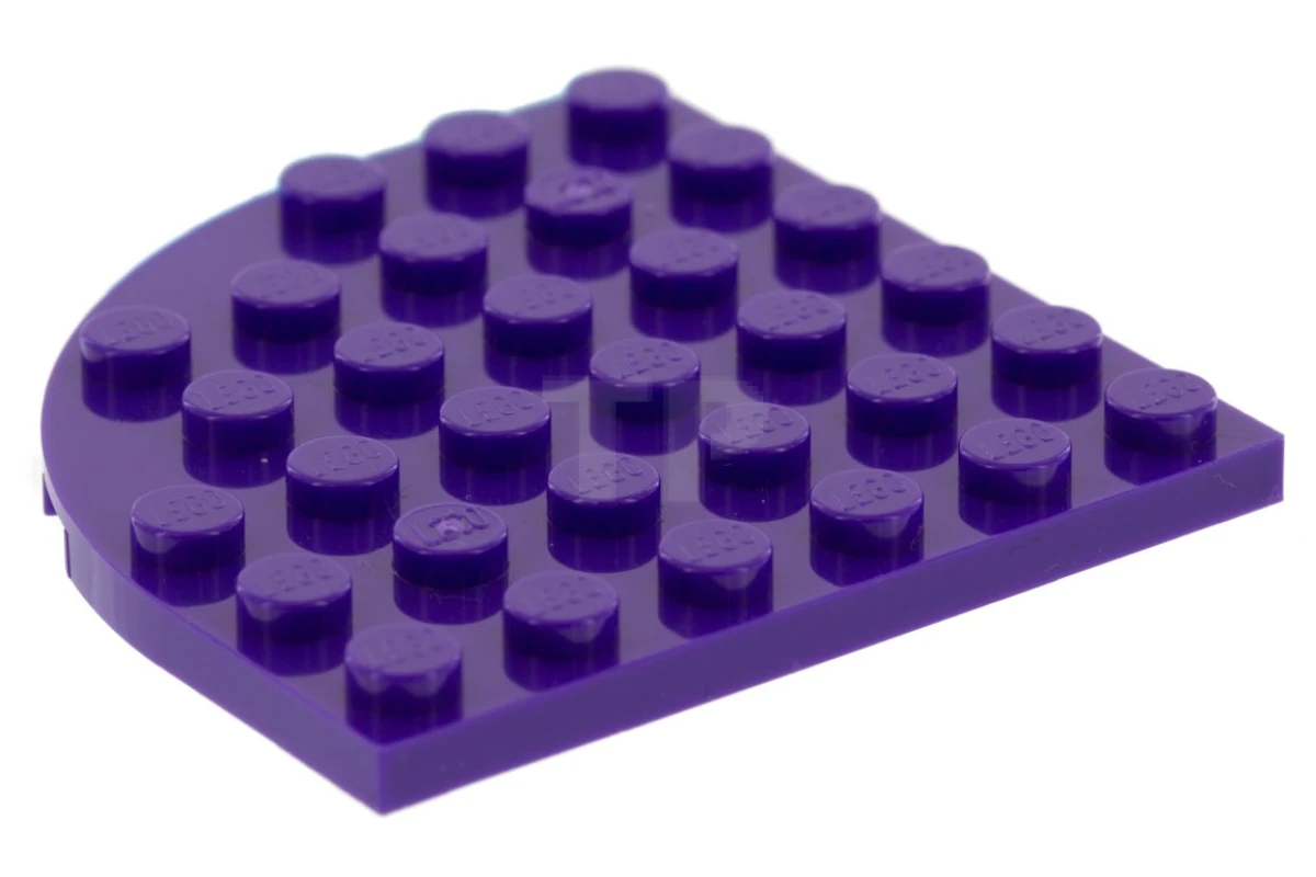 LEGO&reg; 6003 - 6310194 - Plate 6 x 6 Round Corner