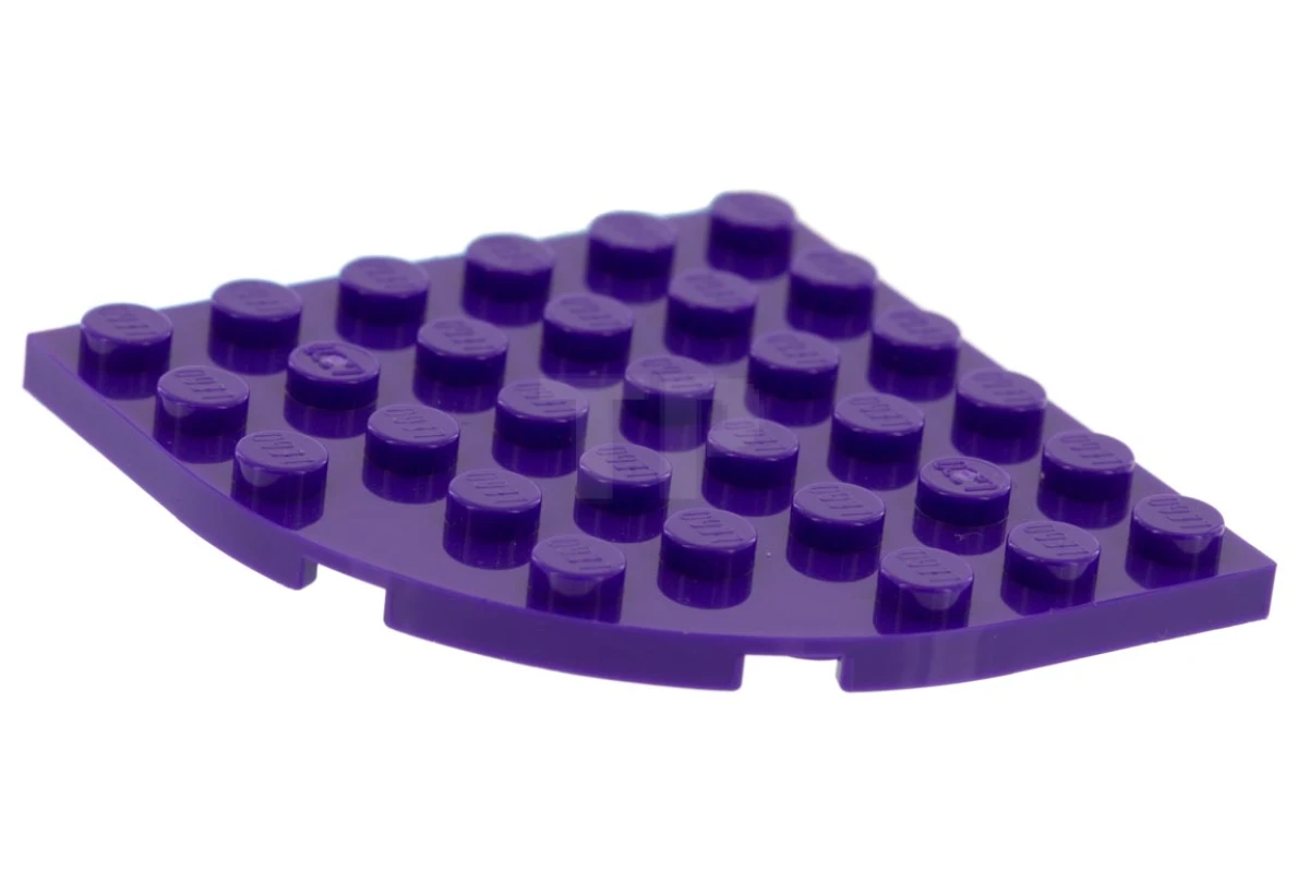 LEGO&reg; 6003 - 6310194 - Plate 6 x 6 Round Corner