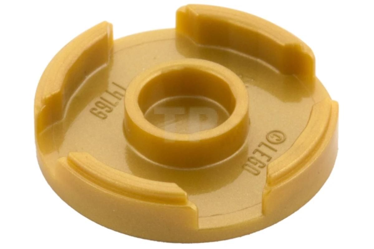 LEGO&reg; 14769pb050 - 6115442 - Tile 2 x 2 Round with Bottom O and LP Record Pattern