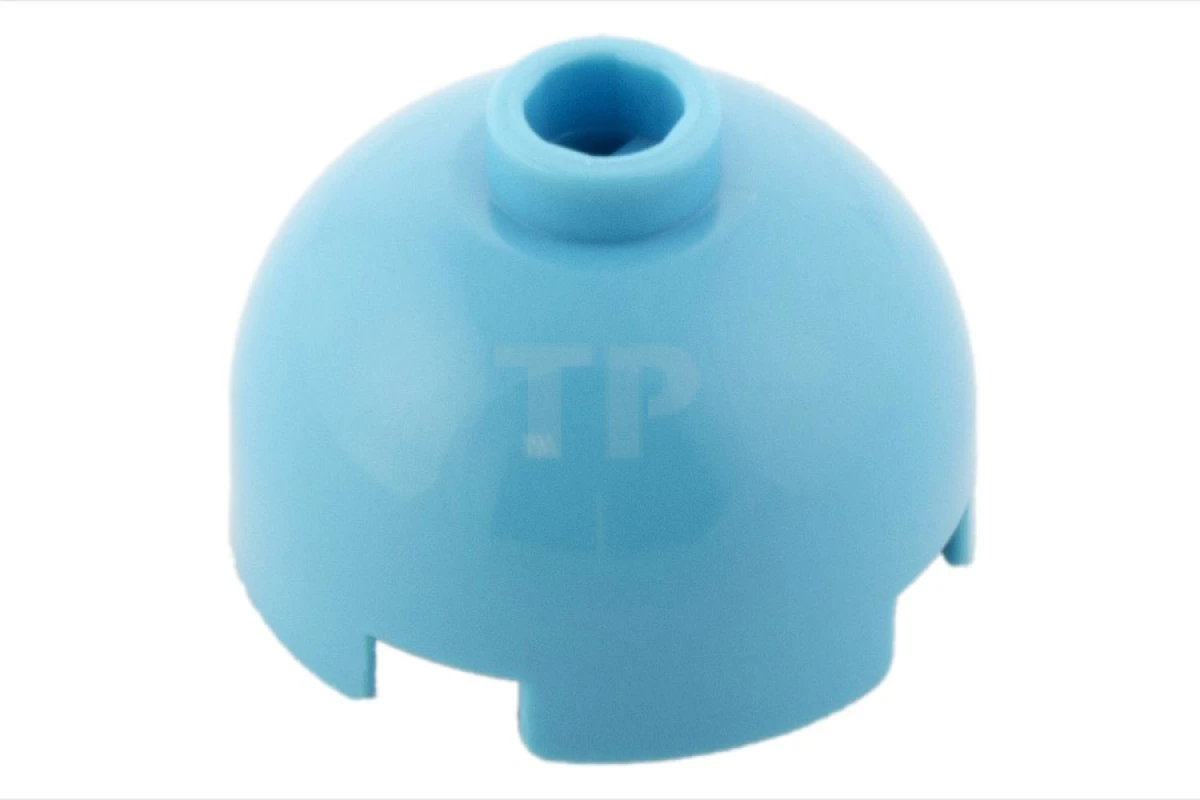 LEGO&reg; 6429058 - 553 - Stein, Rund 2 x 2 Dome Top - Blocked Open Stud mit Bottom Axle Holder x Shape + Orientation