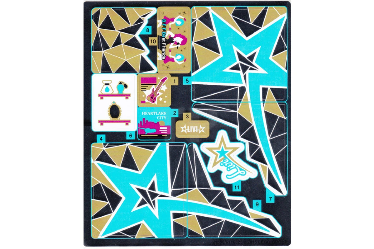 LEGO&reg; 6116823 - Sticker for Set 41106