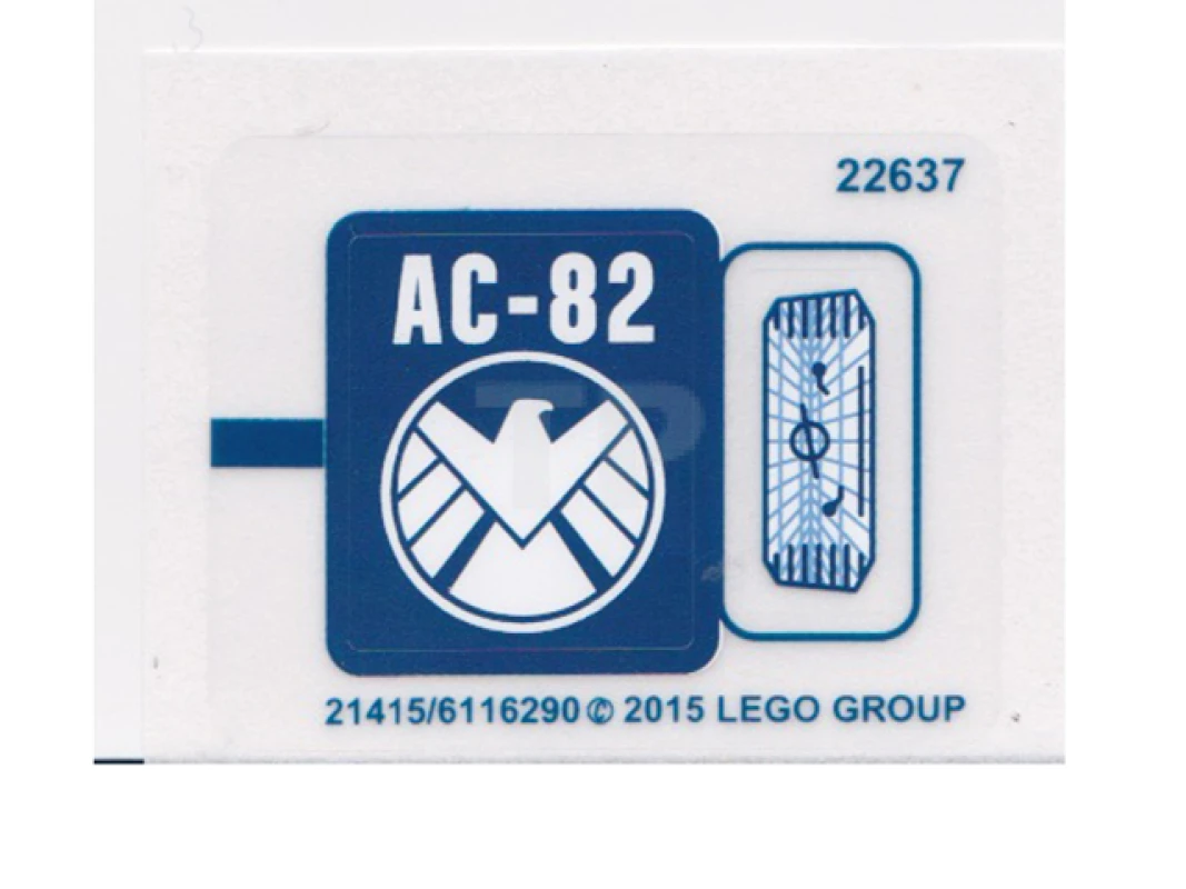 LEGO&reg;  - Autocollant pour l'ensemble 76036
