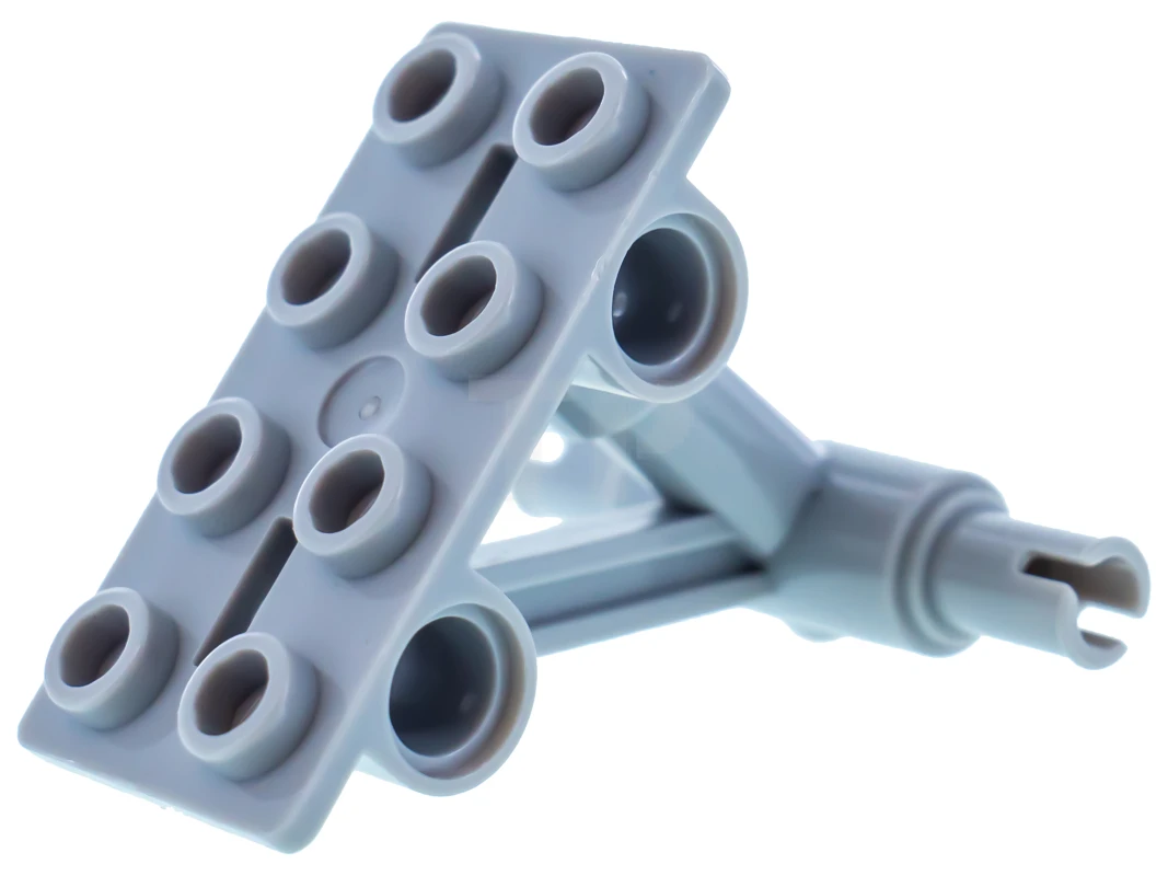 LEGO&reg; 4211755 - 42608 - Plate, Modified 2 x 4 Thin with Bottom Struts to Pins