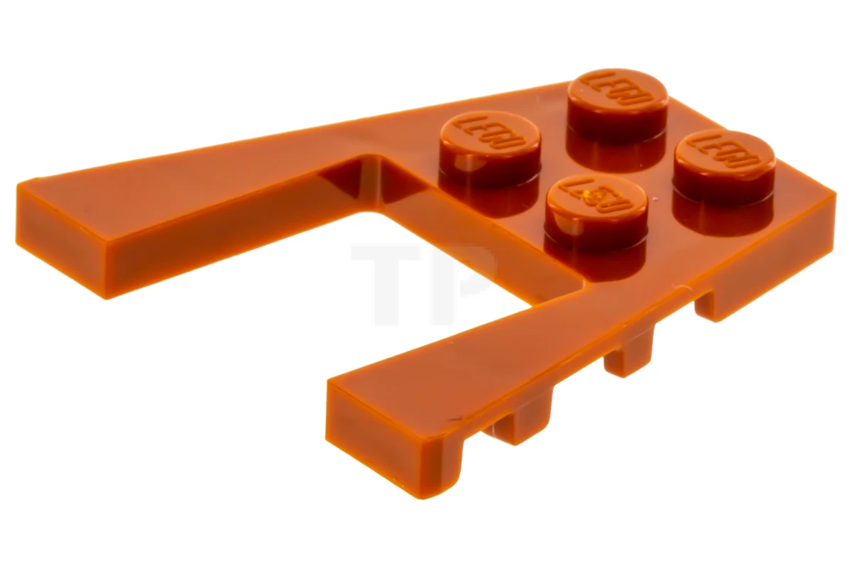 LEGO&reg; 6076680 - 43719 - Plate 4 x 4 Wedge with Cutout