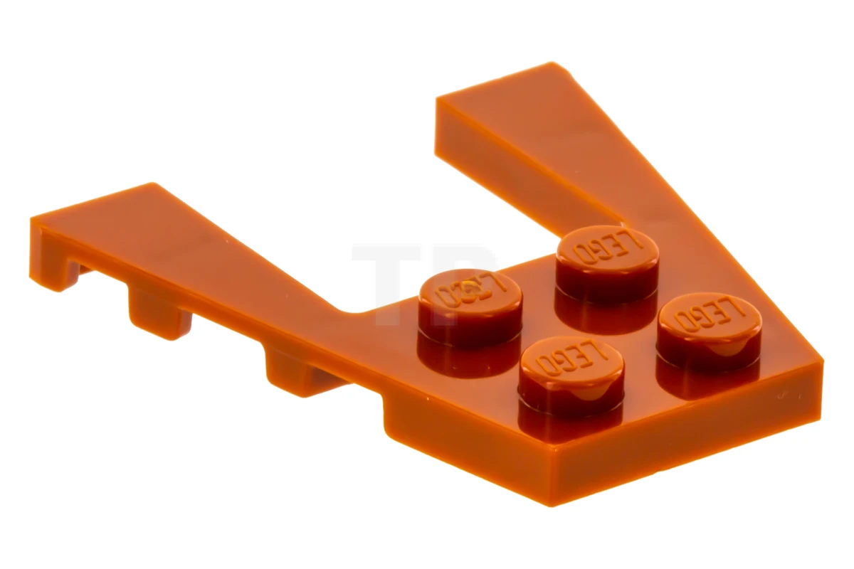 LEGO&reg; 6076680 - 43719 - Plate 4 x 4 Wedge with Cutout