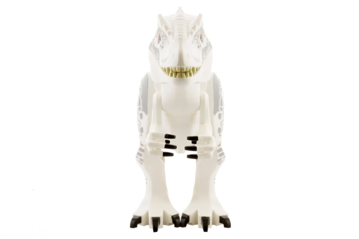 LEGO&reg;  - IndoRex01 - Dino Indominus Rex con garras negras y manchas gris azulado claro - Montaje completo