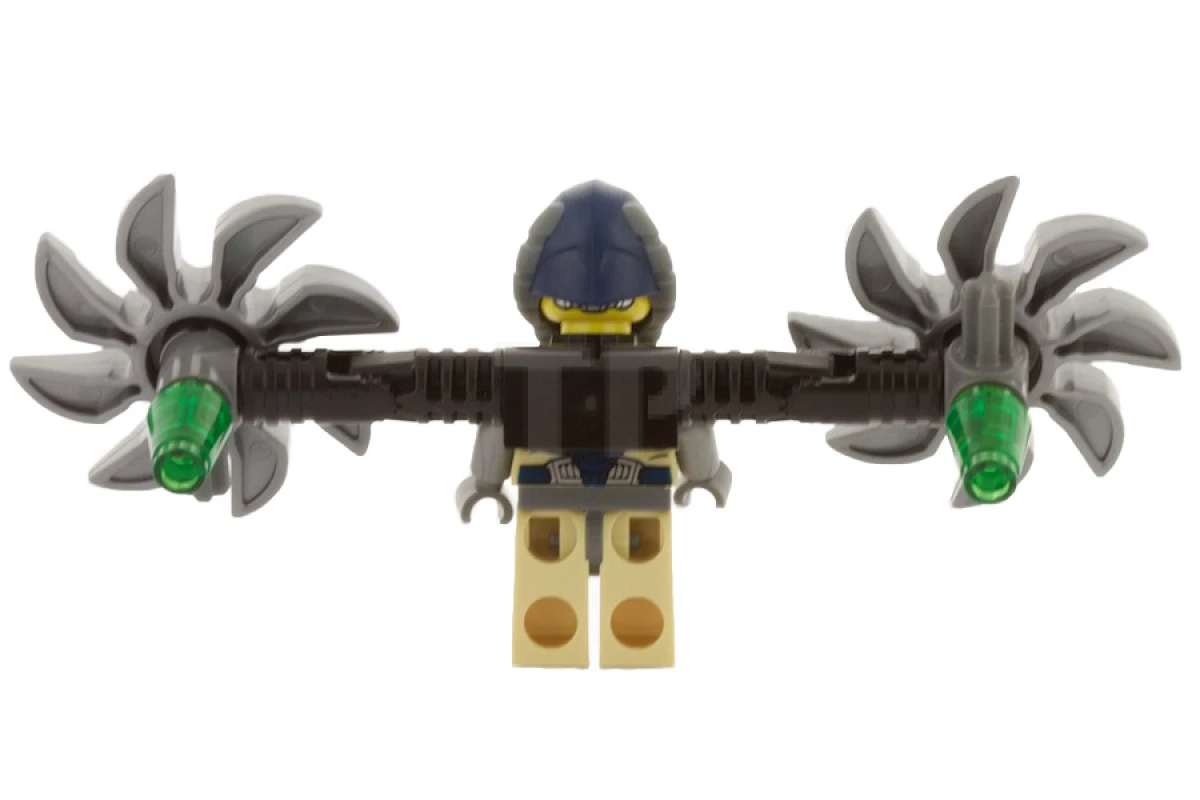 LEGO&reg; uagt008 Psyclone con mochila paracaídas y accesorios