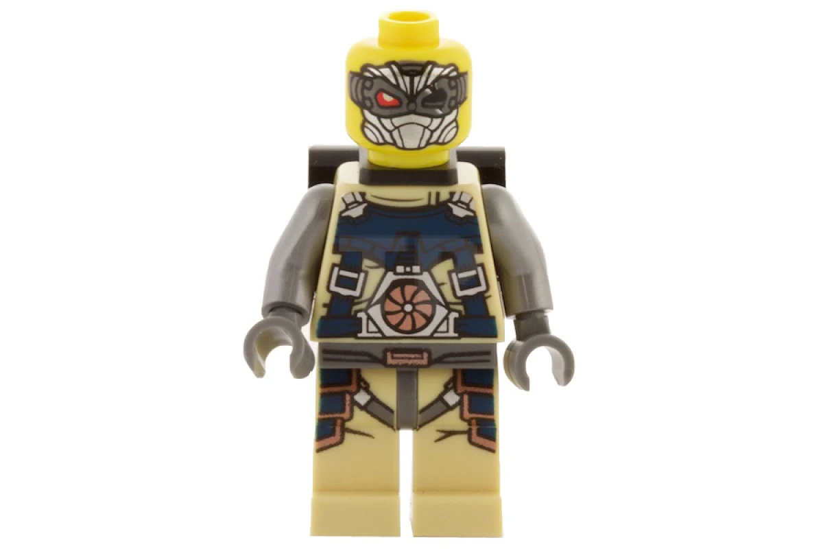 LEGO&reg; uagt008 Psyclone con mochila paracaídas y accesorios