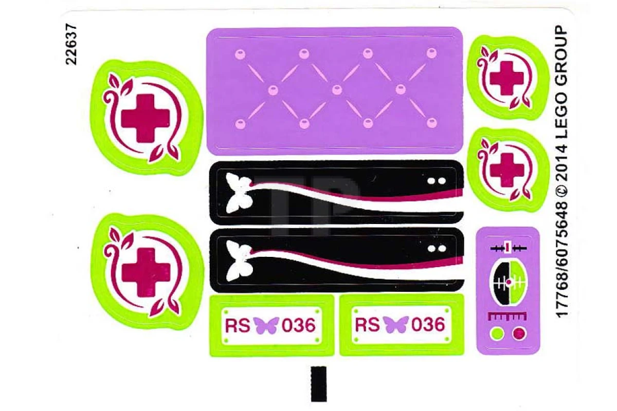 LEGO&reg; 6075648 - Sticker for Set 41036