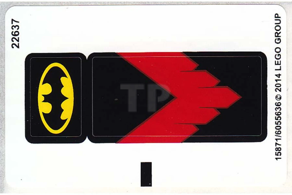 LEGO&reg; 6055636 - Pegatina para Set 76011