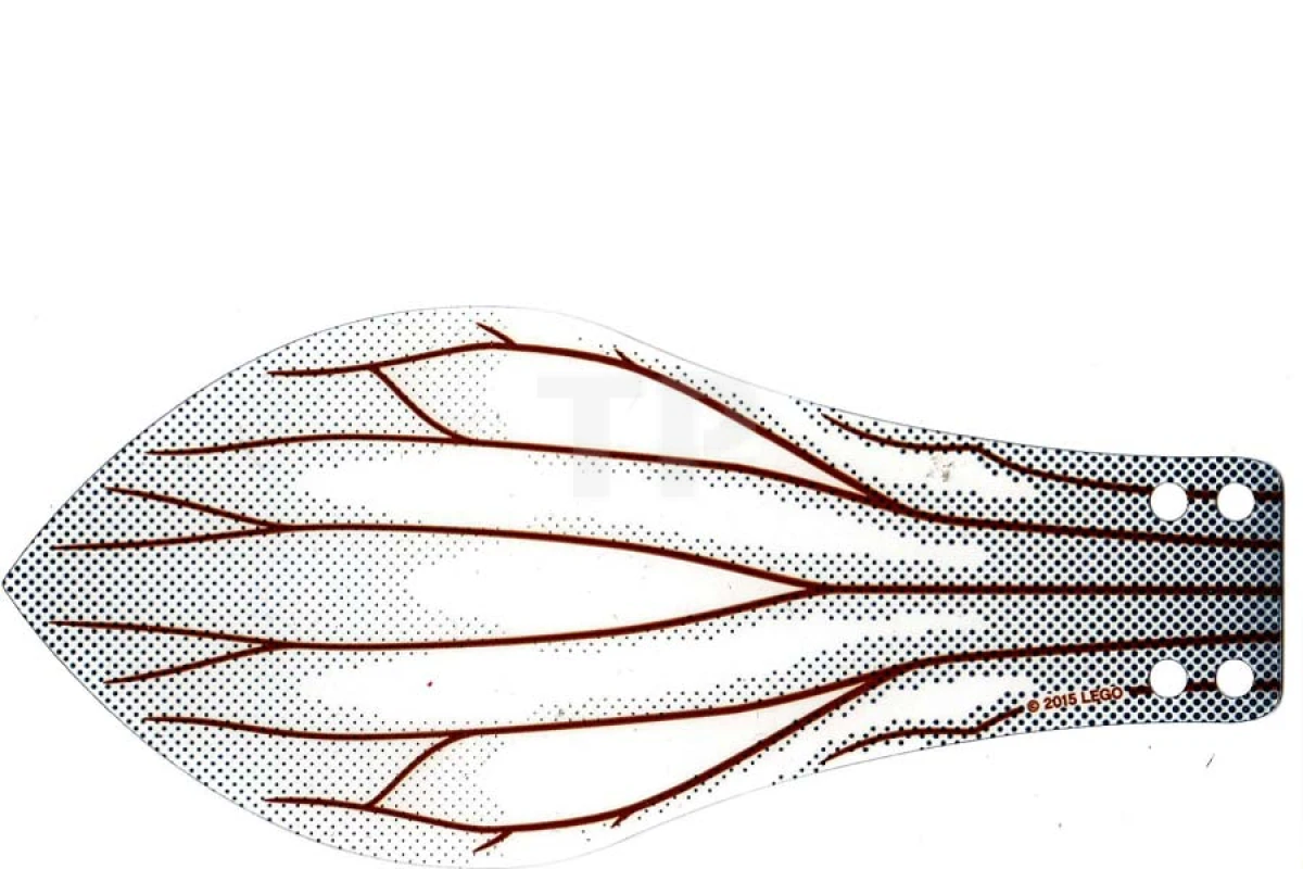 LEGO&reg; 6119573 - 21850 - Plastic vleugel met insectvleugelpatroon