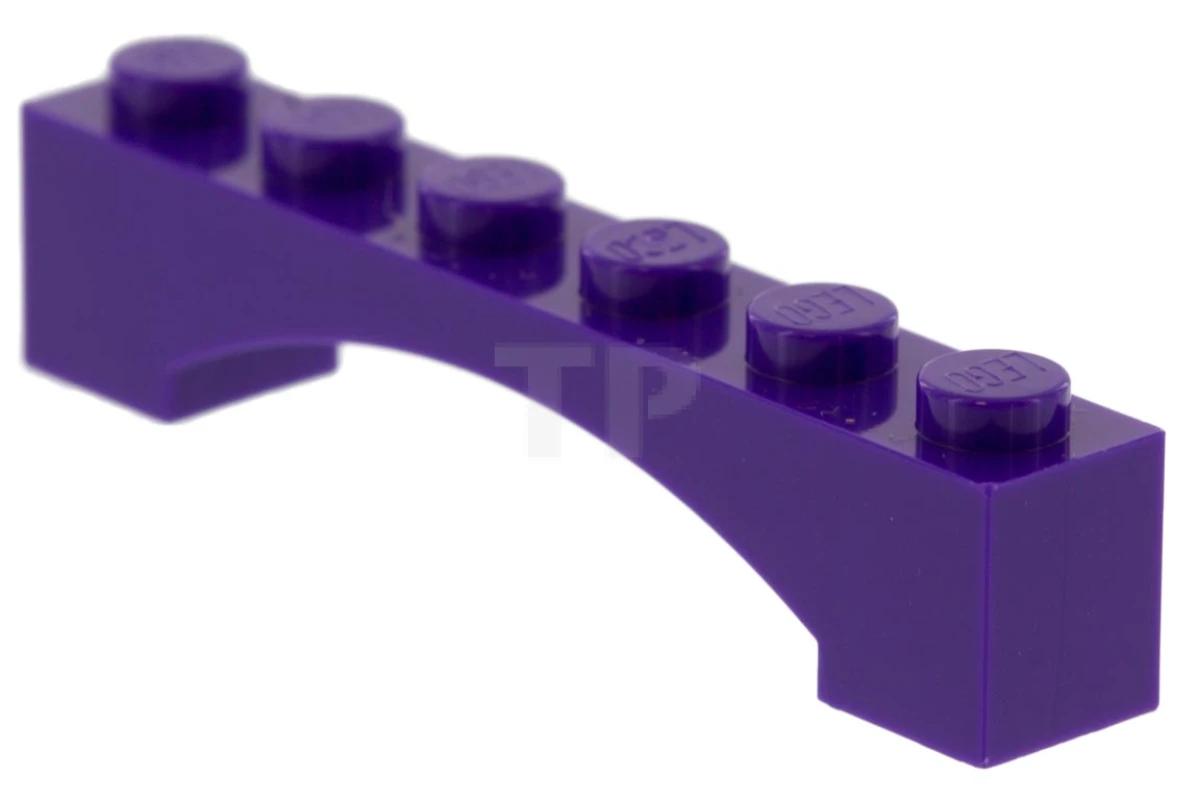 LEGO&reg; 6117040 - 92950 - Brick 1 x 6 Arch - Raised