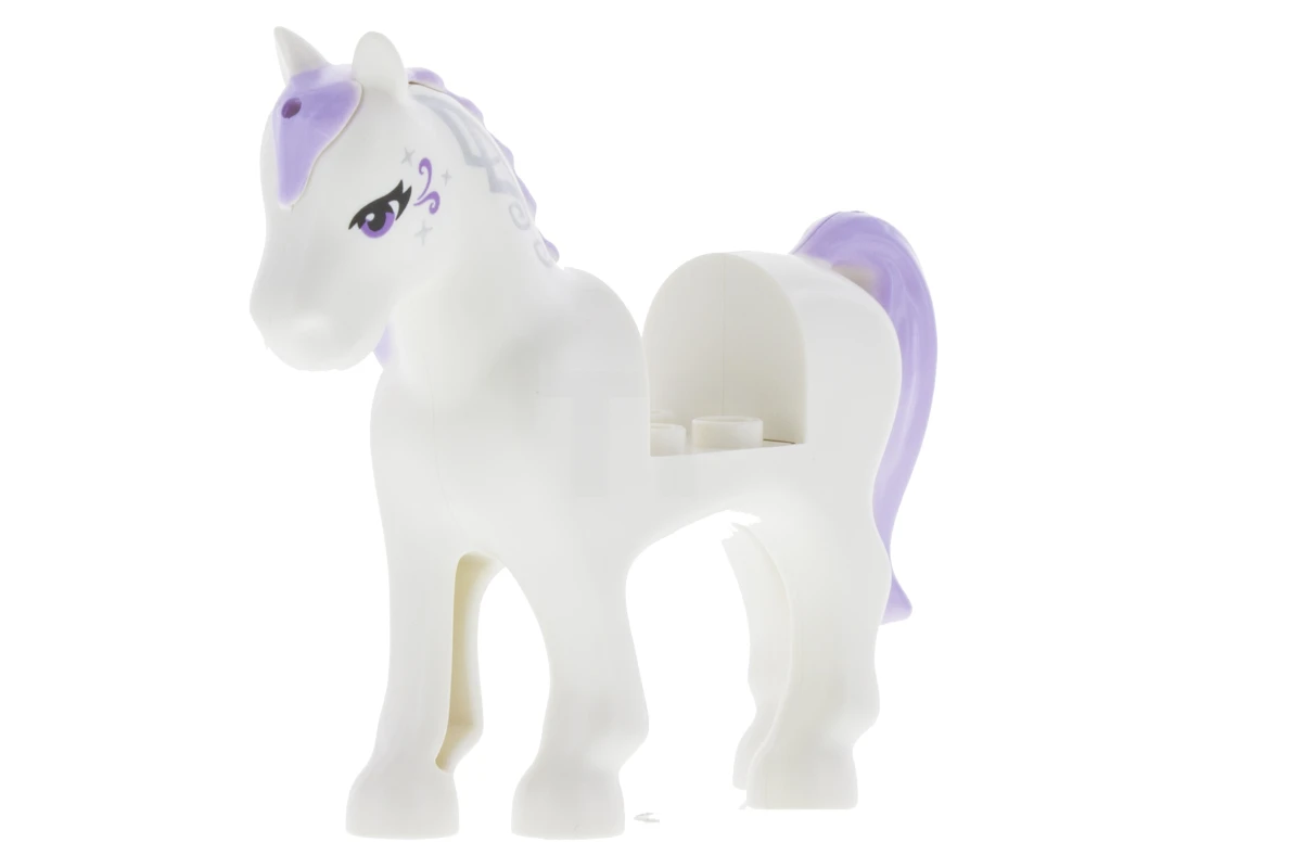 LEGO&reg; 6115935 - 93083c01pb07 - Horse with 2 x 2 Cutout