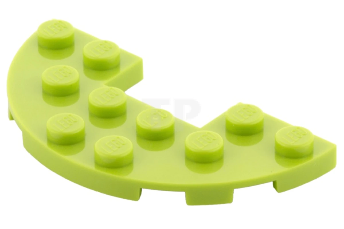 LEGO&reg; 6109765 - 18646 - Plate 3 x 6 Half Round with 1 x 2 Cutout