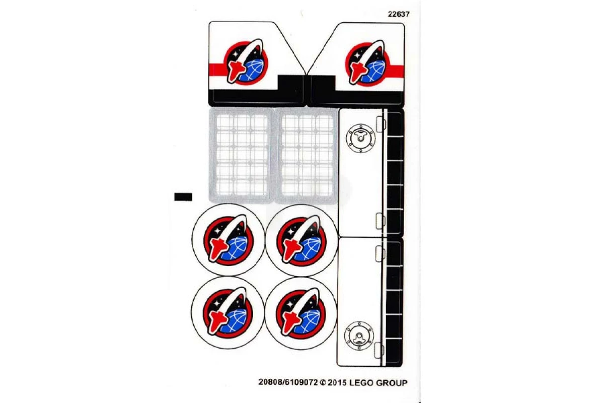 LEGO&reg;  - Sticker for Set 60078