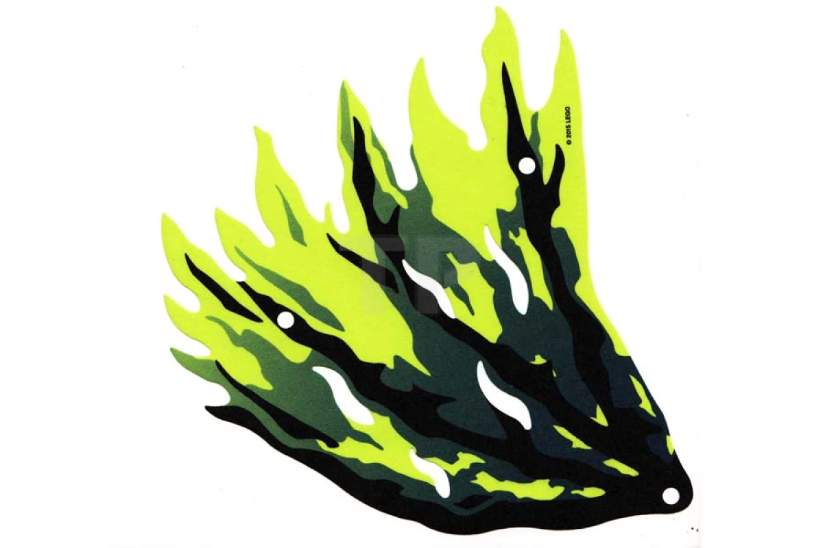 LEGO&reg; 6118865 - 21747 - Dragon Wing, Right with Streaks Pattern (Cloth)