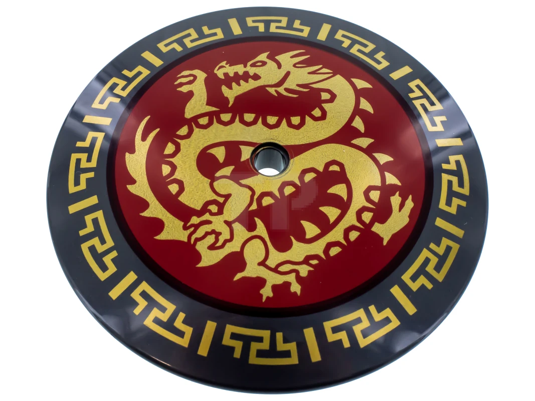 LEGO&reg; 6120185 - 98606pb003 - Dish 9 x 9 Inverted with Dragon Pattern