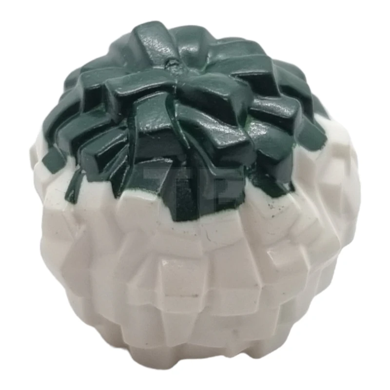 LEGO&reg; 6122285 - 87997pb03 - Minifig, Utensil Cheerleader Pom Pom with Dark Green Top Pattern