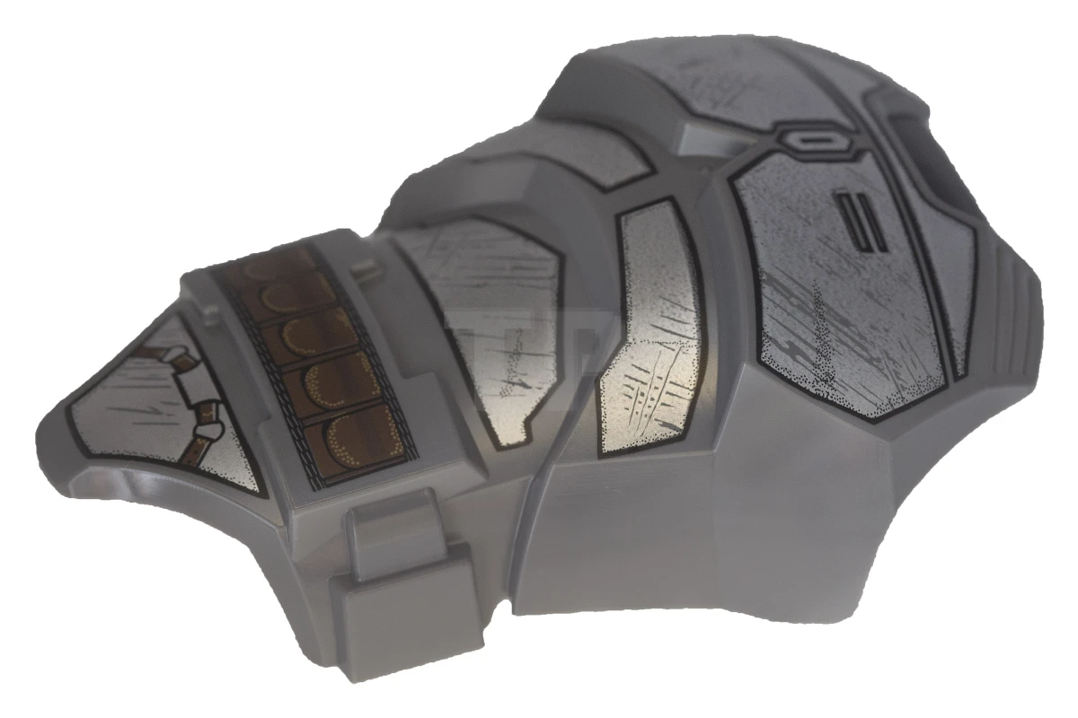 LEGO&reg; 6122925 - 21561pb02 - Large Figure Torso SW with Mandalorian Armor Pattern (;Jango)