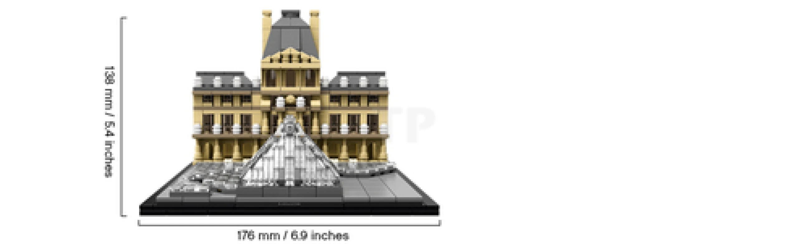 LEGO 21024 Louvre ToyPro LEGO 21024 Louvre ToyPro