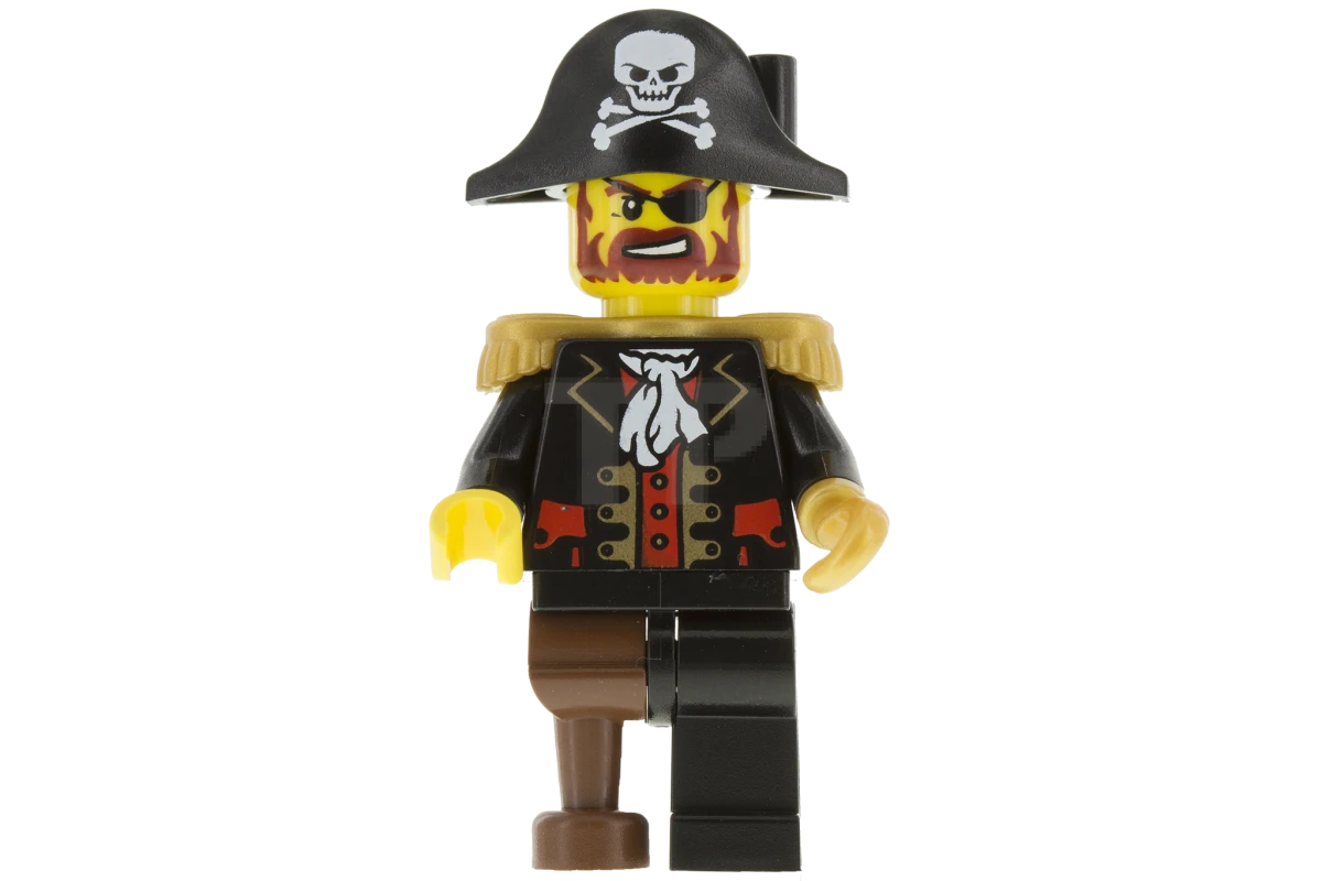 Captain Brickbeard LEGO® pi081 Captain Brickbeard - ToyPro