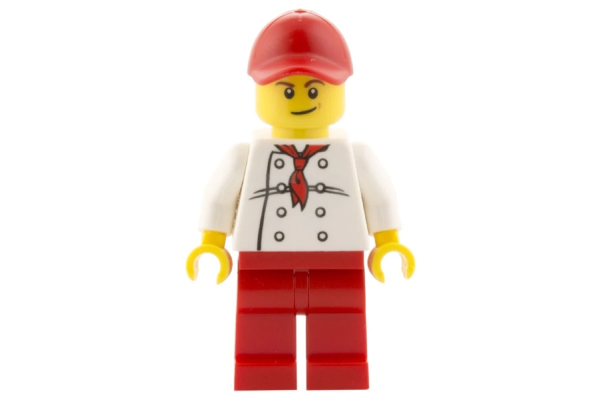 LEGO&reg; chef023 Hotdog salesman