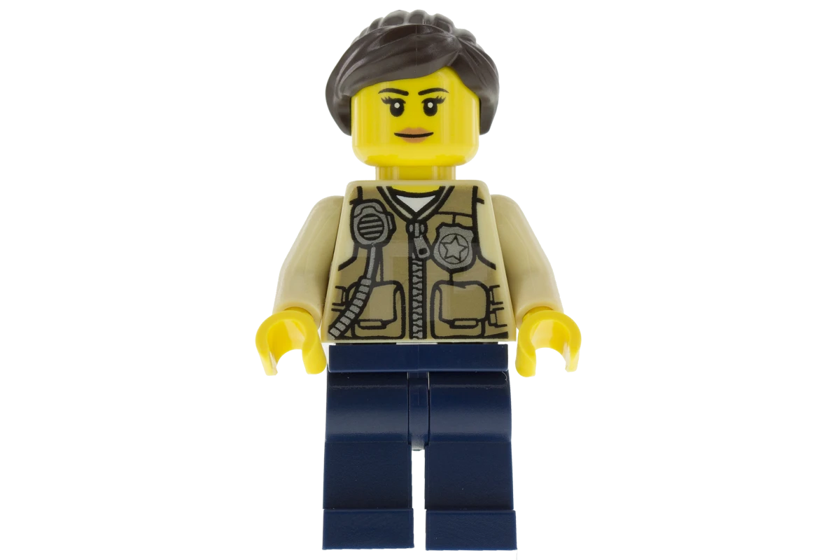 LEGO&reg; cty0548 Polizia della palude - Agente donna