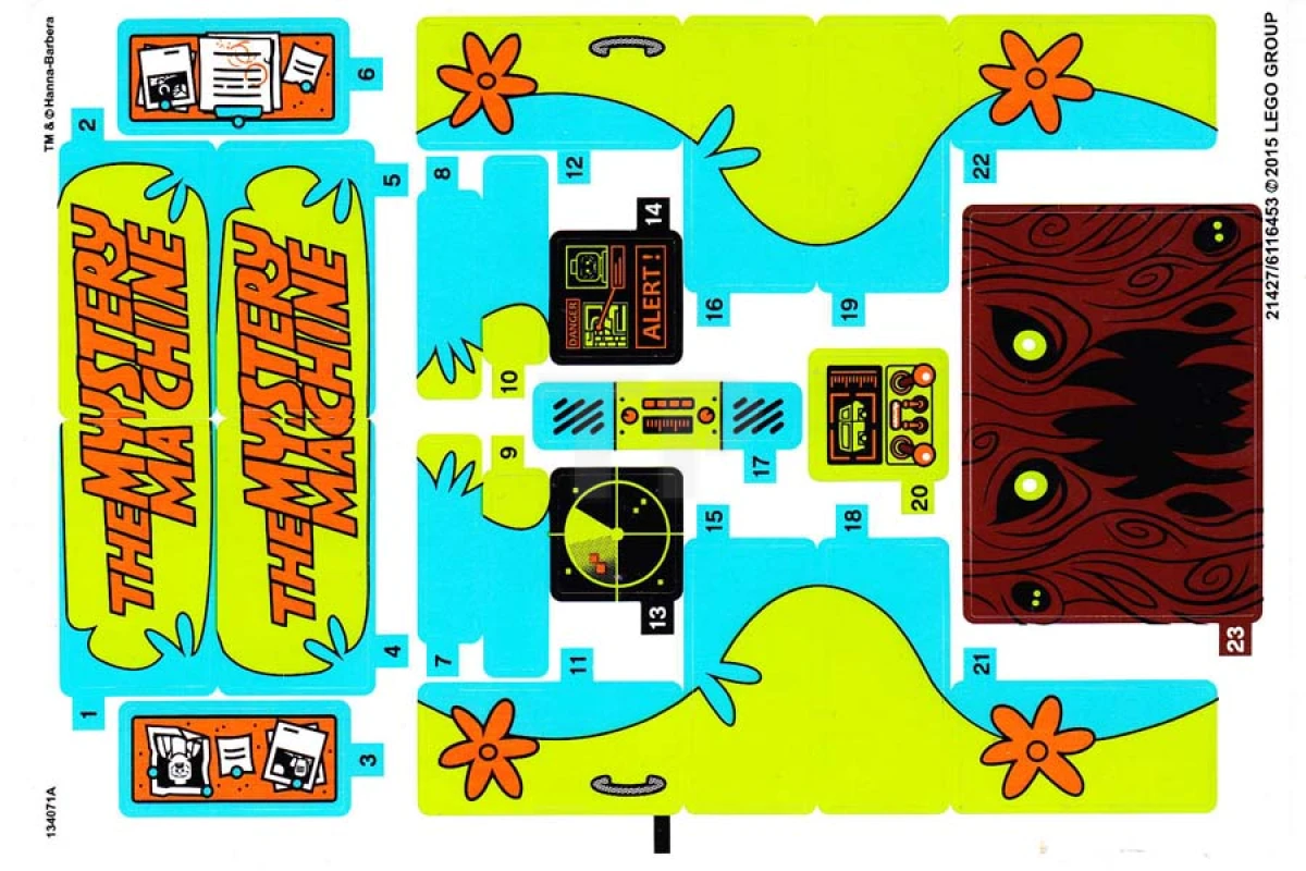 LEGO&reg; 6116453 - Sticker for Set 75902