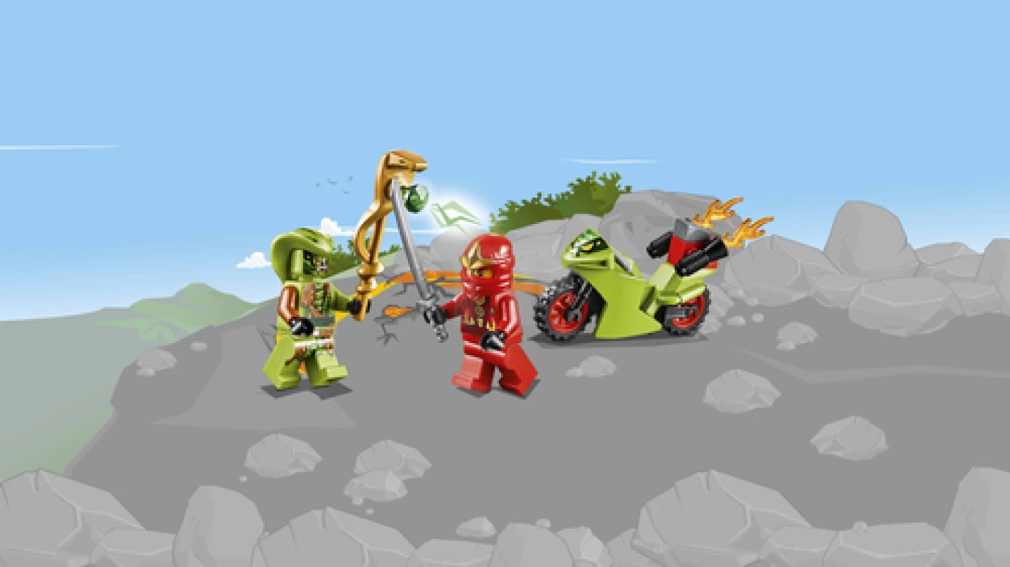 LEGO&reg; 10722 Cara a cara contra la serpiente