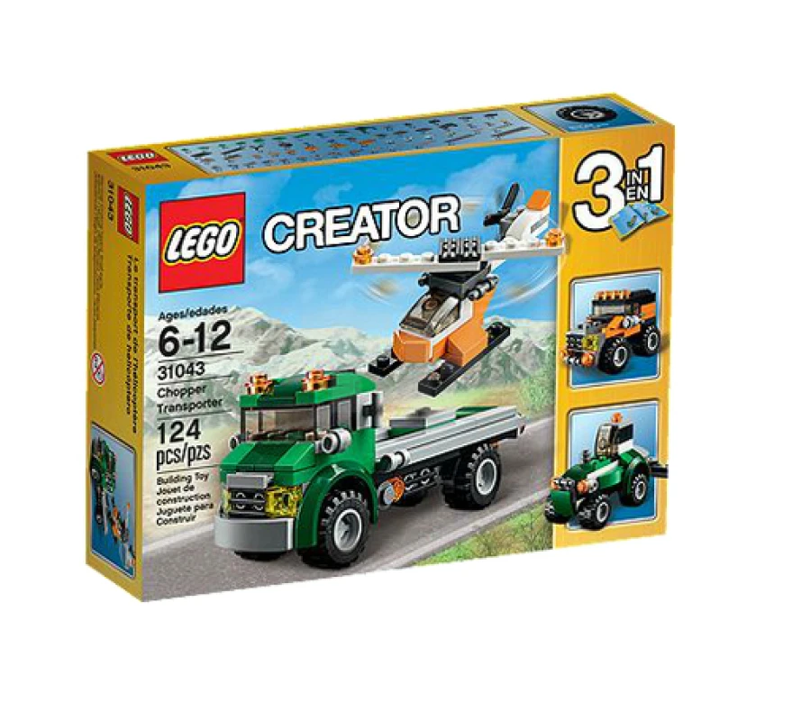 LEGO&reg; 31043 Chopper Transporter