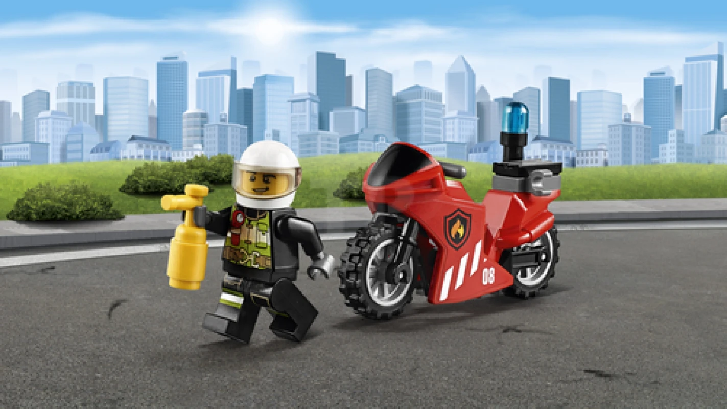 LEGO&reg; 60108 Feuerwehr-Löscheinheit