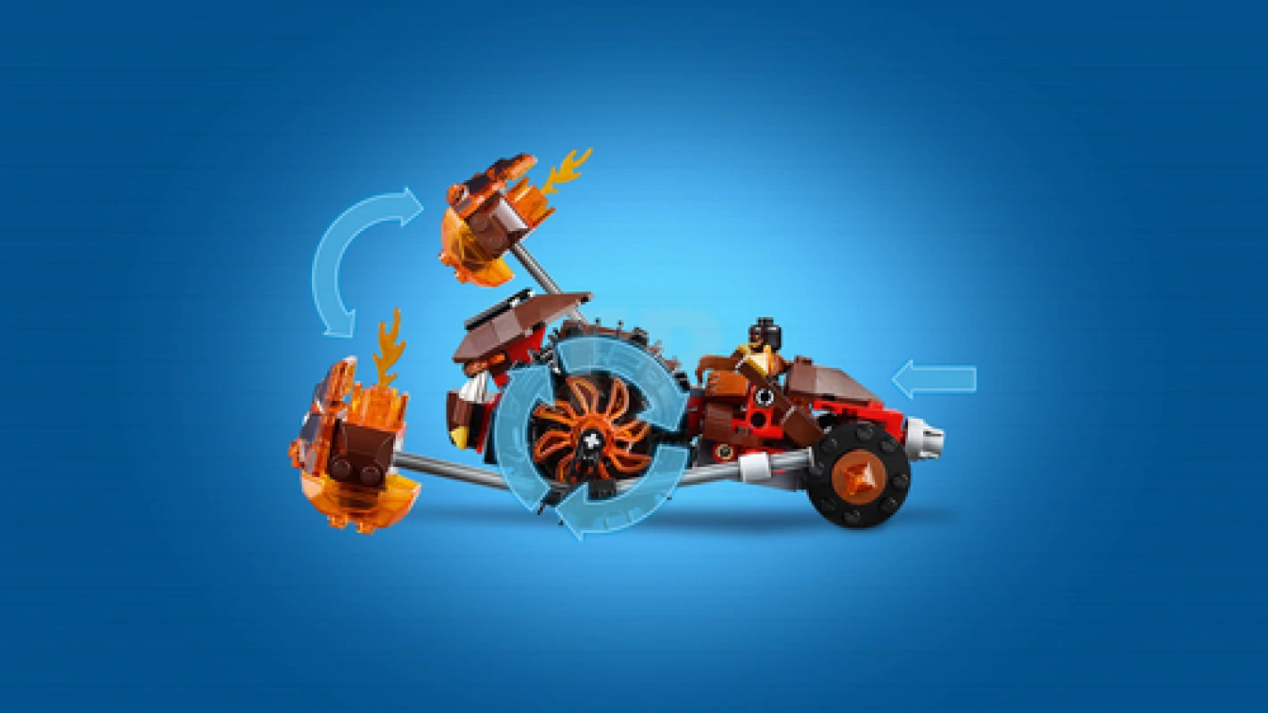 LEGO&reg; 70313 Moltors Lava-Werfer