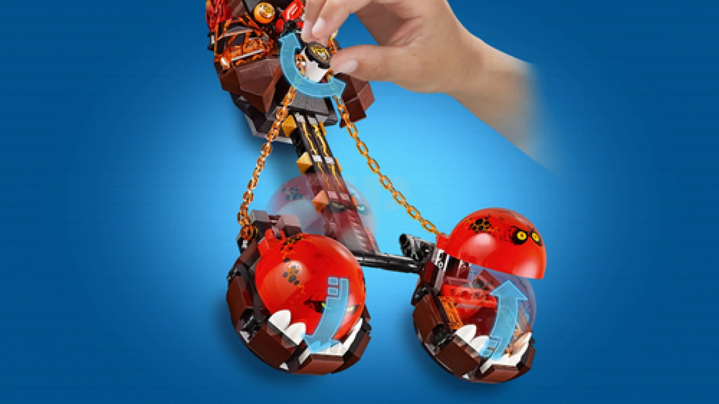 LEGO&reg; 70314 Carro del caos del Maestro de las bestias