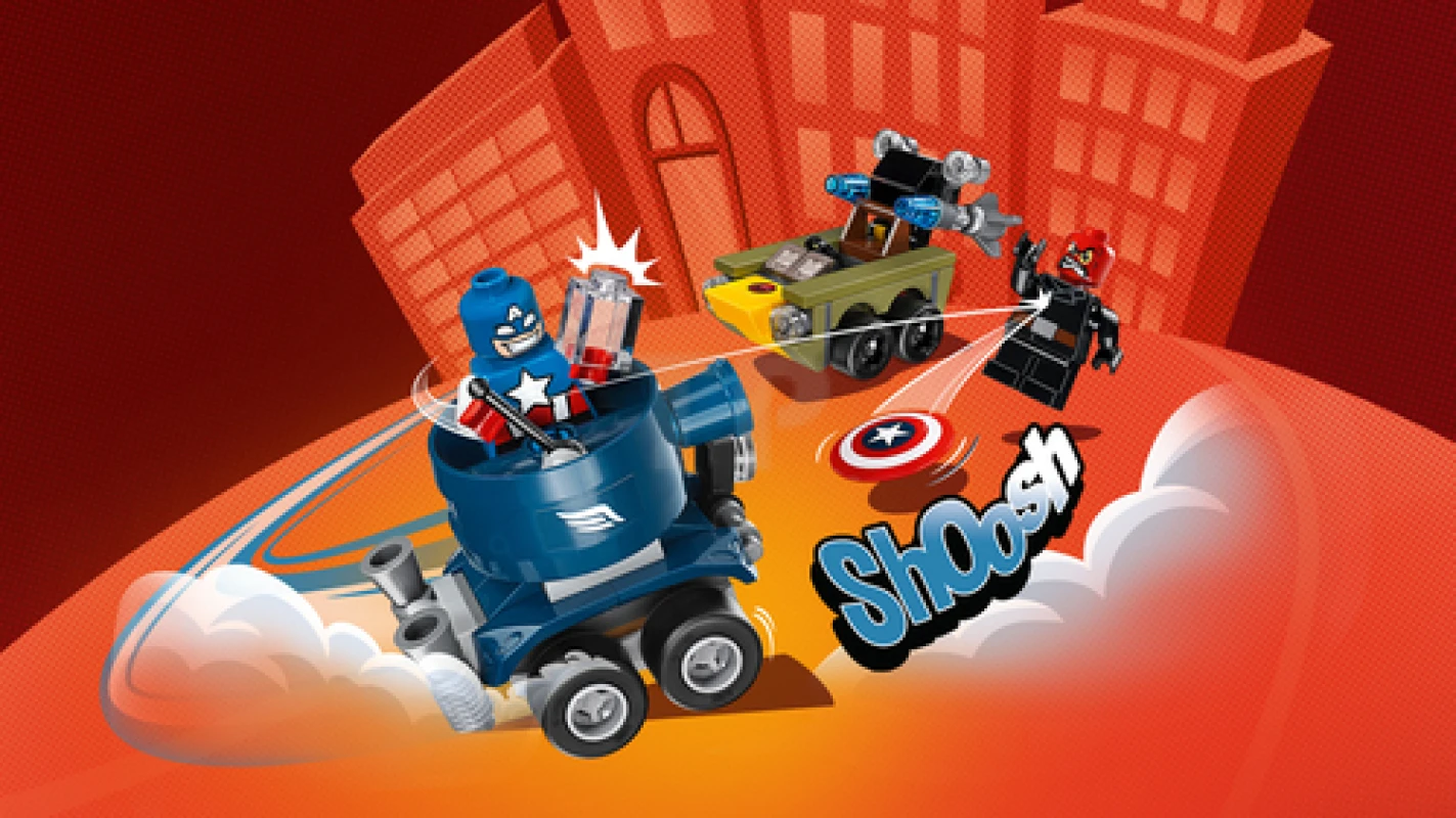 LEGO&reg; 76065 Mighty Micros: Captain America vs. Red Skull