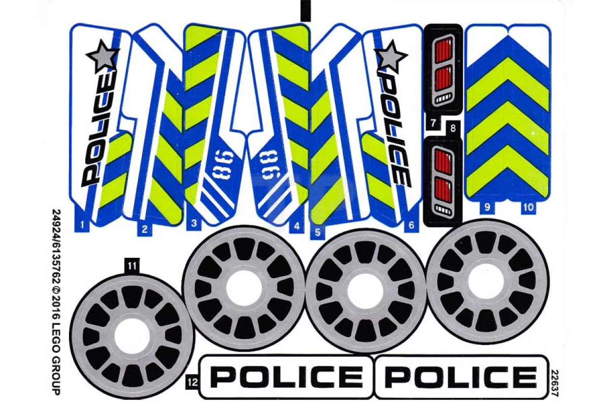 LEGO&reg;  - Autocollant pour l'ensemble 42047